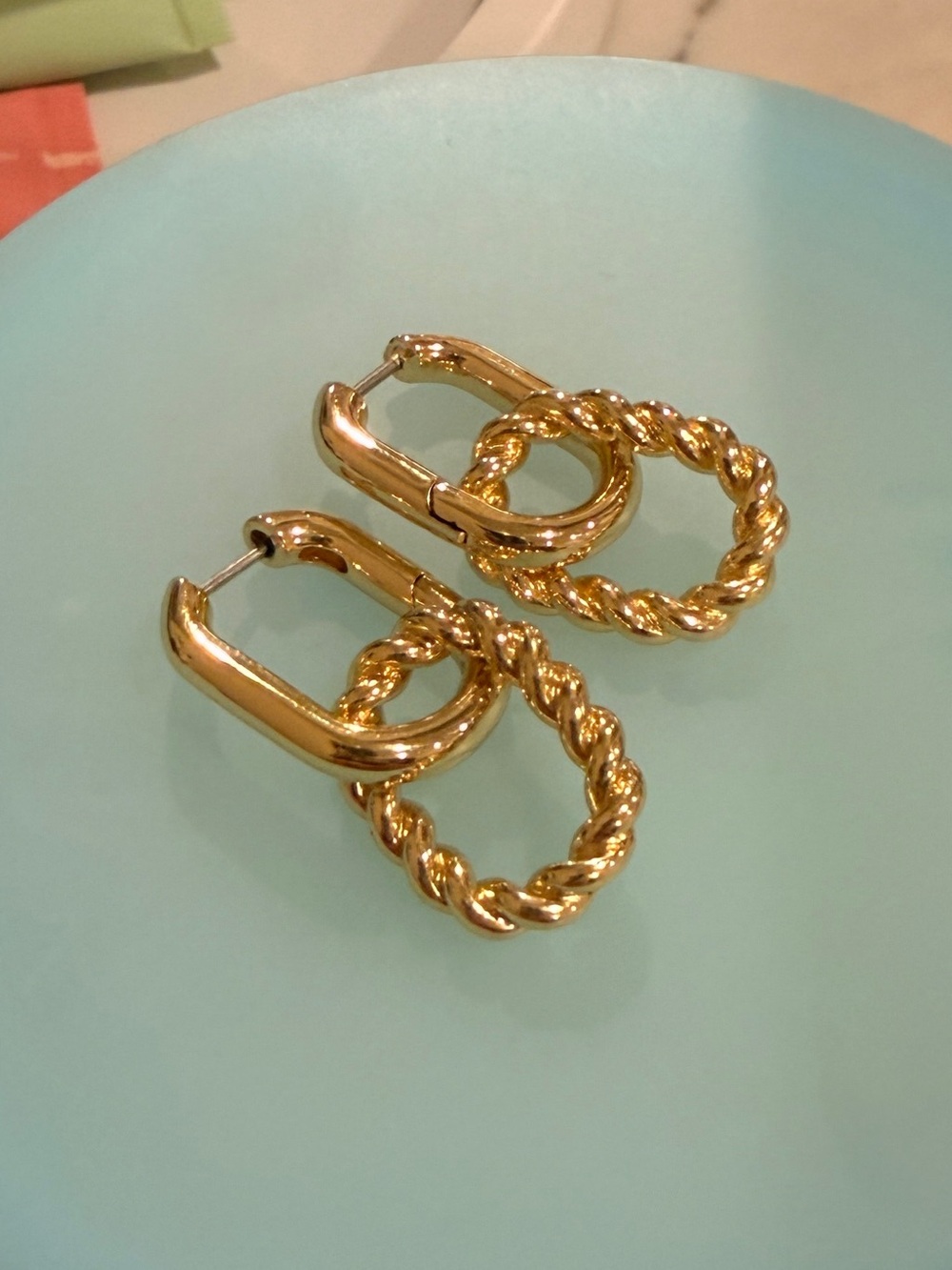 Ana Luisa Double Hoop Earrings - Picture 4 of 4